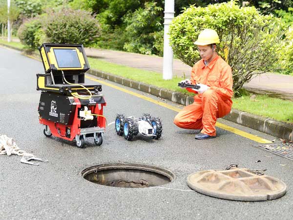 崆峒管道机器人检测