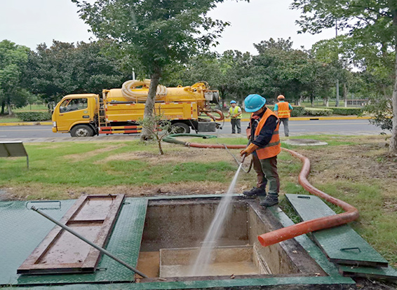 崆峒化油池清理