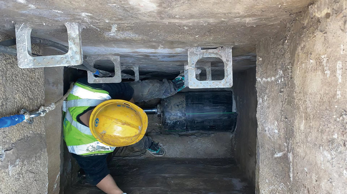 崆峒HDPE短管内衬法